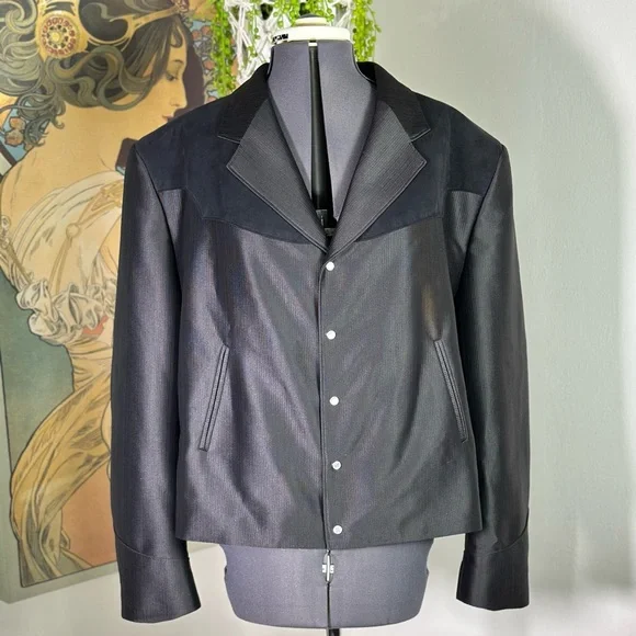 Veste Beige Pied de Poule Homme - Fursac V3EZOR-EV14-A008